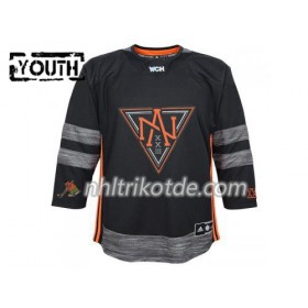 Team Nordamerika Trikot Blank 2016 World Cup Schwarz Premier - Kinder